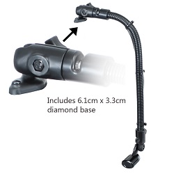 Ram transducer Arm Mount with Diamond Base