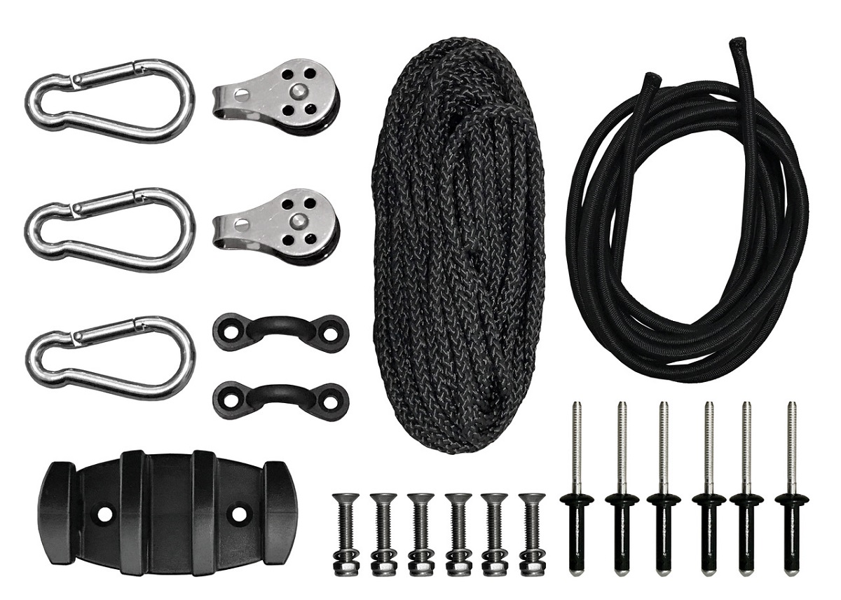 Universal Kayak Anchor Trolley Kit