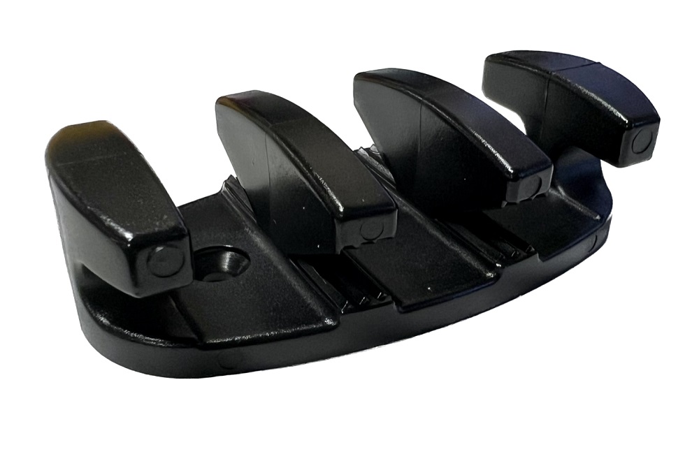 Zig Zag Anchor Cleat For Kayak, Mini Zig Zag Anchor Cleat Canoe Deck Marine  Fishing Boat Accessories Black Cleats Canoes Mini Boating Accessory 