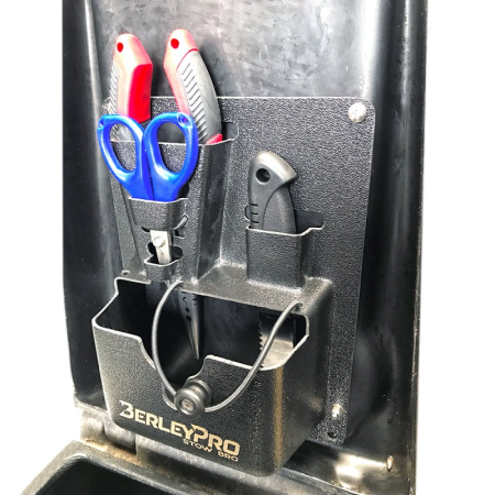 BerleyPro Stow Bro Installed in a Viking Kayaks Tackle Pod