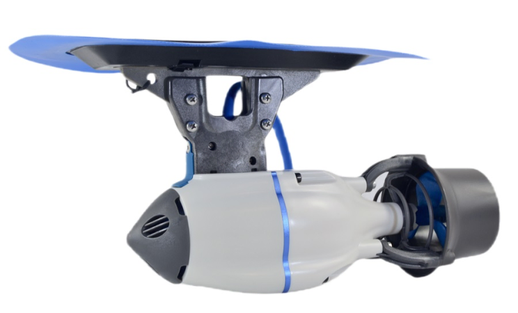 Bixpy DIY Fin Plate for Inflatables with J-2 Motor fitted