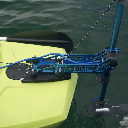 Bixpy Hobie Compass Mounting Plate with a K-1 Motor
