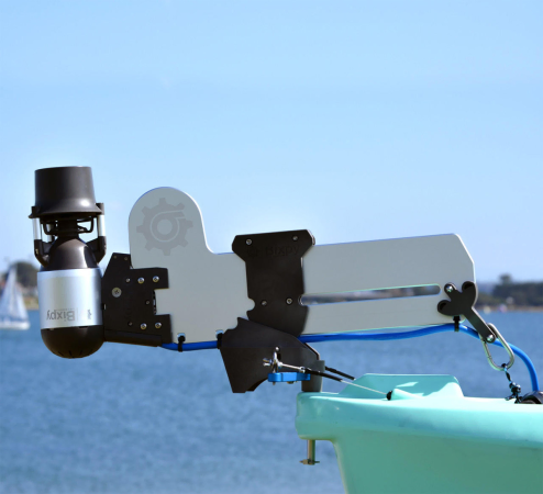 Bixpy Versa Rudder is easy to stow