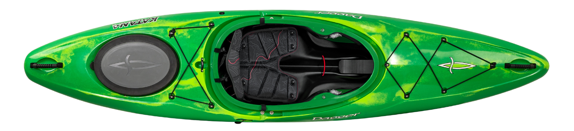 Dagger Katana in Green Smoke Colour