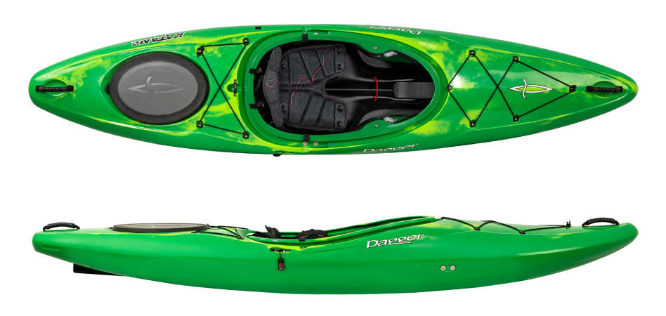 Dagger Katana 10.4 Crossover Kayak in Green Smoke