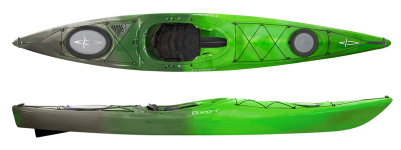 Dagger Stratos 12.5 Touring Kayak in Green Mist