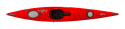 Dagger Stratos 14.5 in Red Colour Swatch