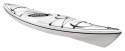 Delta Kayaks 12.10 in Arctic White Colour Swatch