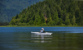 Fishing from the Delta 12 AR stable touring kayak