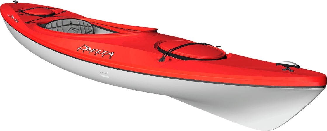 Delta Kayaks 12 AR in Cherry Red