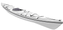 Delta Kayaks 15.5 GT in Arctic White Colour Swatch