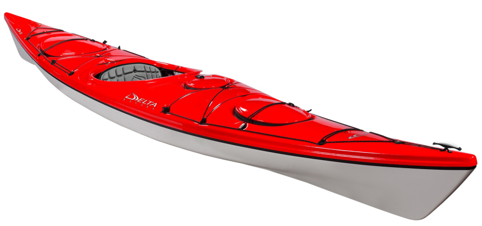 Delta Kayaks 15s in Cherry Red