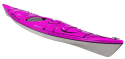 Delta Kayaks 15s in limited edition Magenta Colour Swatch