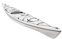Delta Kayaks 16 in Arctic White Colour Swatch