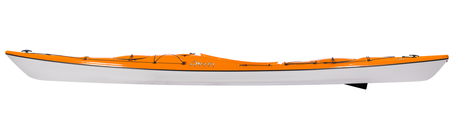 Delta Kayaks 16 with skeg dropped down