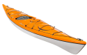 Delta Kayaks 16 in Sunset Orange Colour Swatch