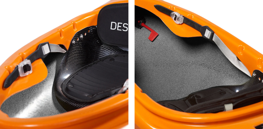 Design Kayaks Awesome Carbon Adjustable Seating System