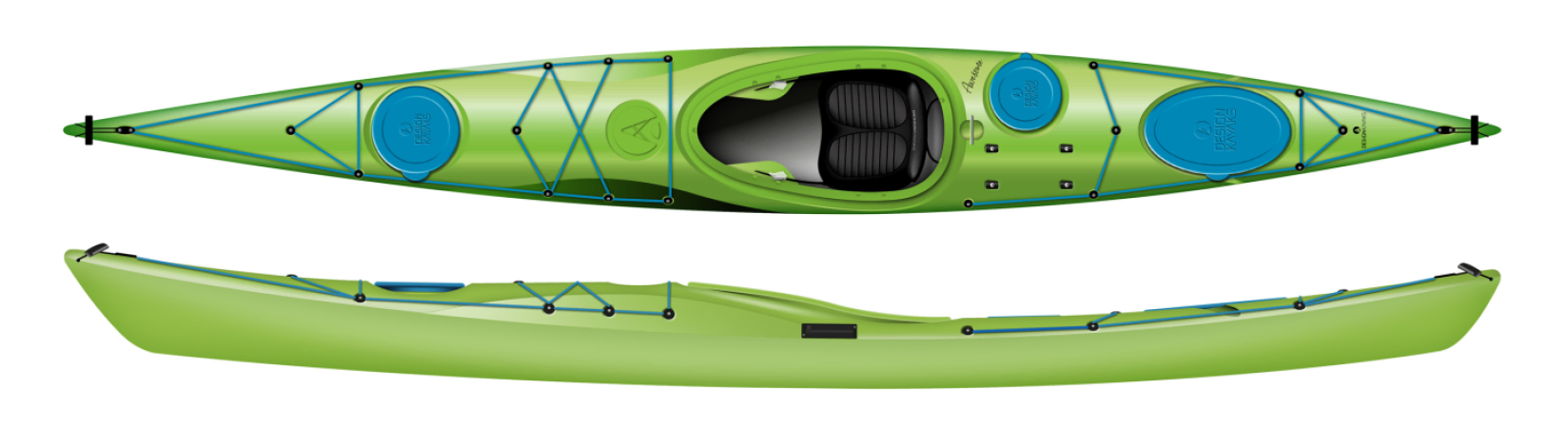 Design Kayaks Awesome in Green