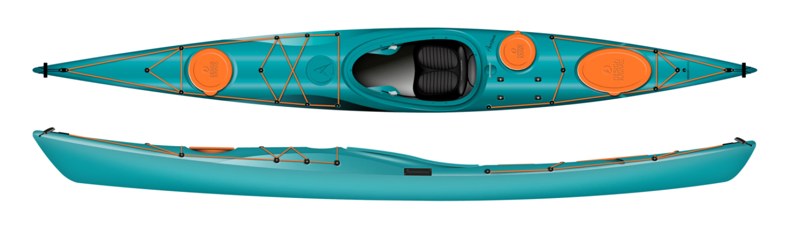 Design Kayaks Awesome in Turquoise
