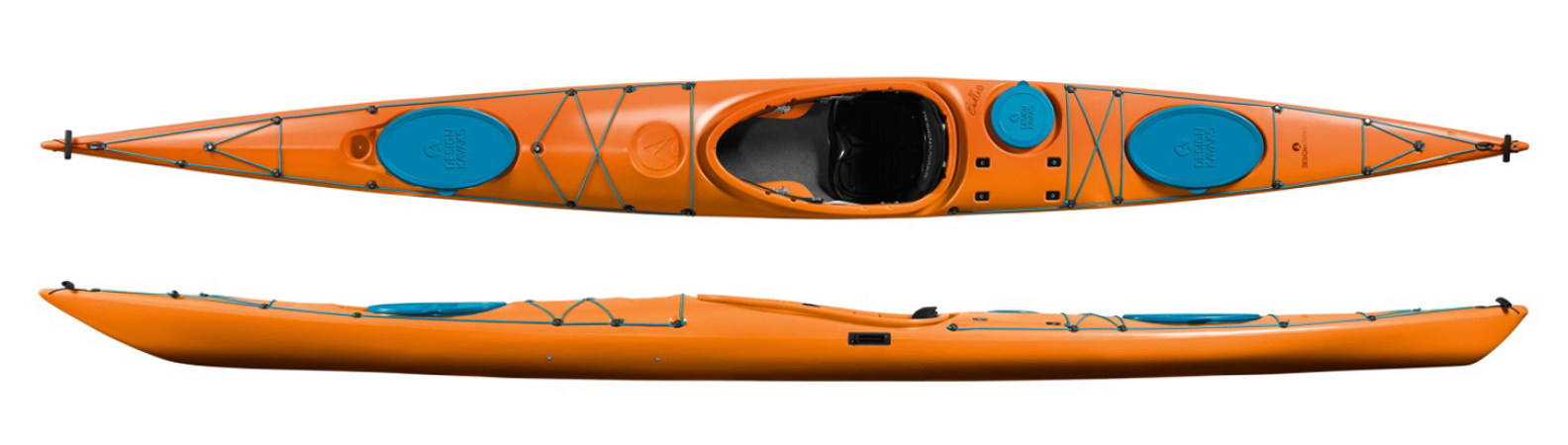 Design Kayaks Endless fast and efficient in Orange