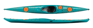 Design Kayaks Unplugged Sea Kayak in Turquoise