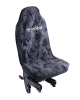 Dryrobe Single Car Seat Cover in Black Camouflage