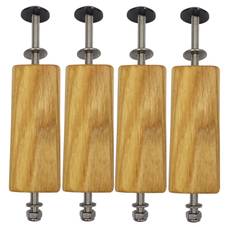 Enigma Canoes Seat Hanging Kit - Oiled Dowels