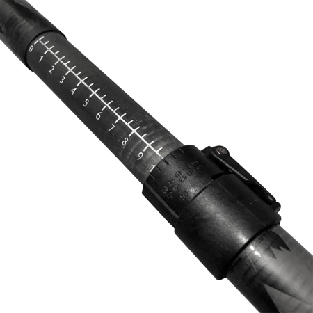 The Enigma Code Red Paddle with lever adjustable carbon shaft