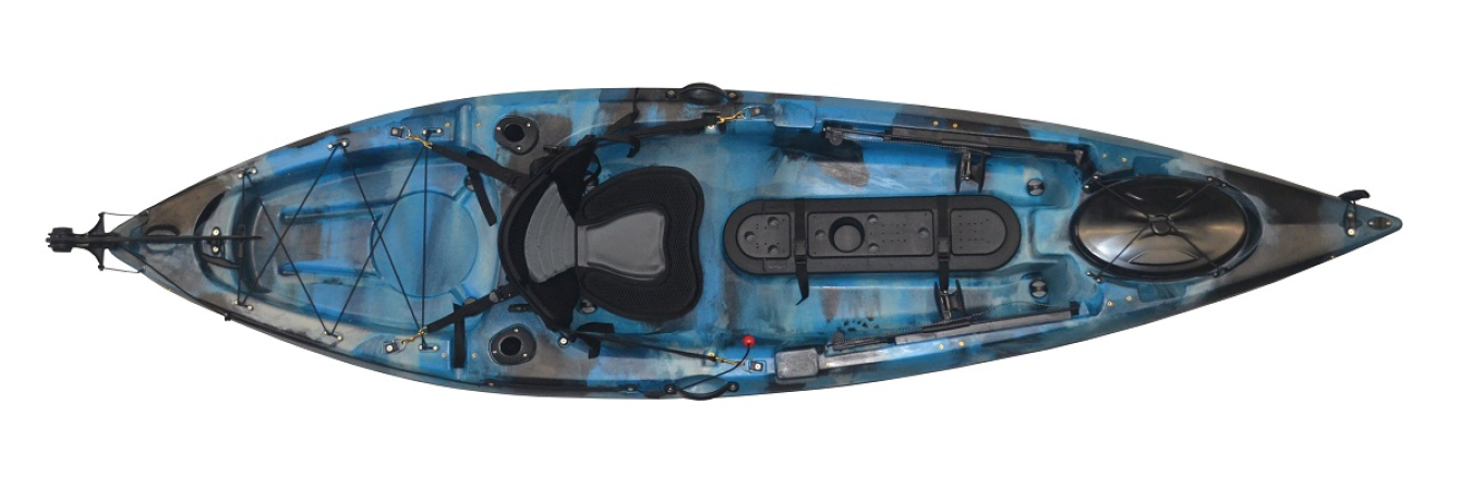 Enigma Kayaks Fishing Pro 10 in the Galaxy colour option