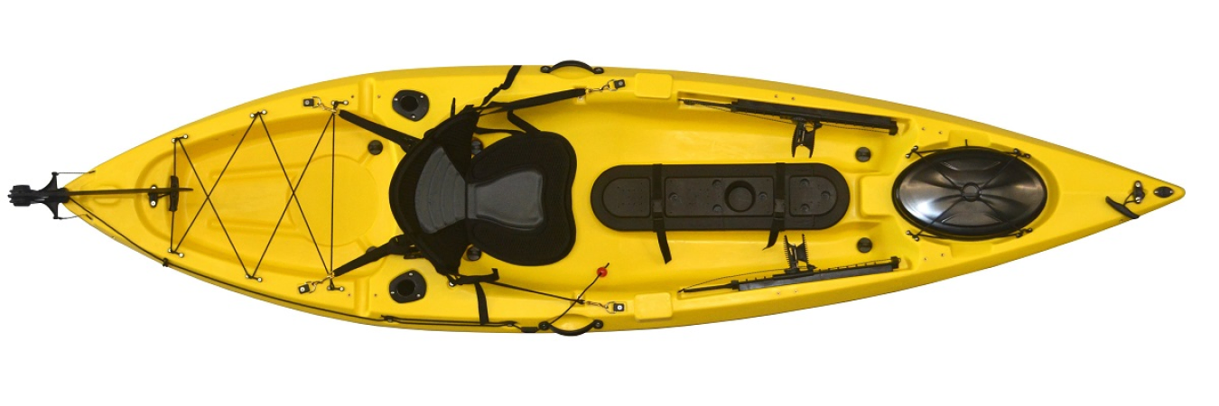Enigma Kayaks Fishing Pro 10 in the Yellow colour option