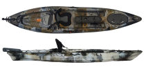 Enigma Kayaks Fishing Pro 12 in the Camo Colour - Fishing Kayak
