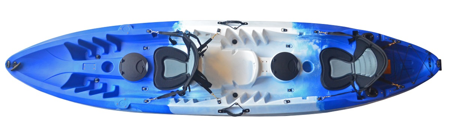 Enigma Kayaks Flow Duo in Ocean Colour