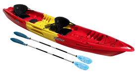 FeelFree Corona Tandem Sit On Top Kayak Deluxe Package