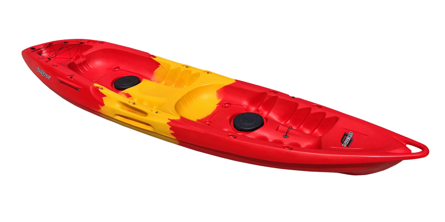 Feelfree Gemini Sport in Red/Yellow/Red Lava