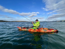 Feelfree Moken 12.5 V2 kayak fishing in Cornwall