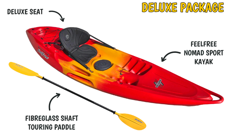 Feelfree Nomad Sport Kayak - Deluxe Package