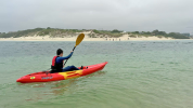 Feelfree Nomad Sport Kayak at Hayle Beach in Cornwall
