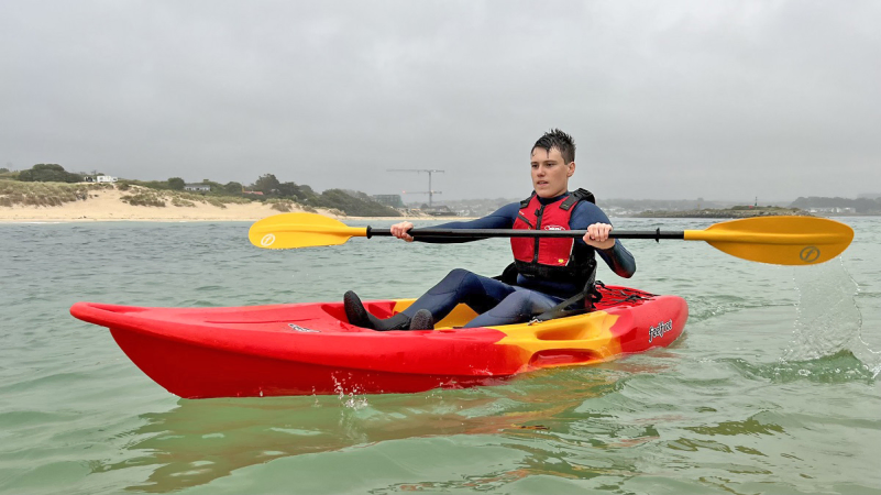 Nomad Sport by Feelfree Kayaks is perfect for light touring around Cornish beaches and coves