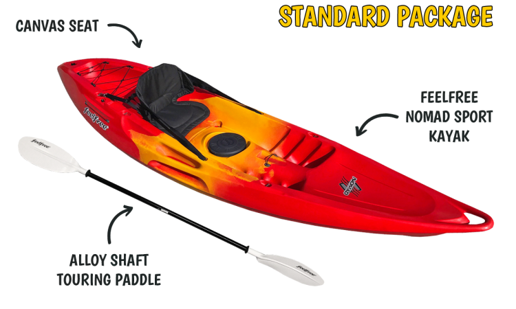 Feelfree Nomad Sport - Standard Kayak Package