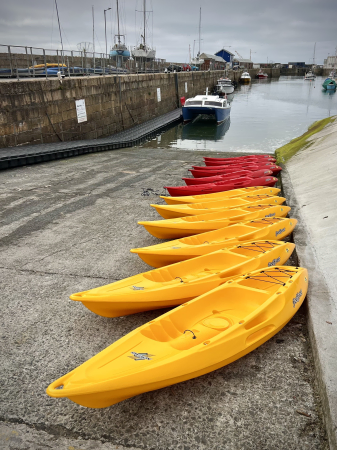 Feelfree Nomad Rental kayaks supplied to a customer in Cornwall