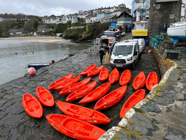 Feelfree Rental Kayak Fleet supplied in Wales