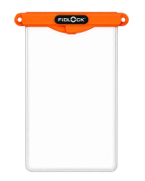 Fidlock Hermetic Dry bag - Medi - Orange/Transparent