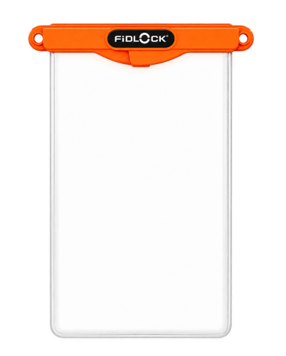 Fidlock Hermetic Dry bag - Medi - Orange/Transparent