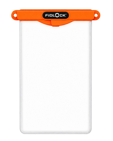 Fidlock Hermetic Dry bag - Medi - Orange/Transparent