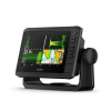 Garmin Echomap UHD2 75sv fish finder showing multi-screen mode