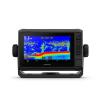 Garmin Echomap UHD2 75sv fish finder with bright colour screen