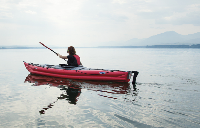 Gumotex Framura on a Lake