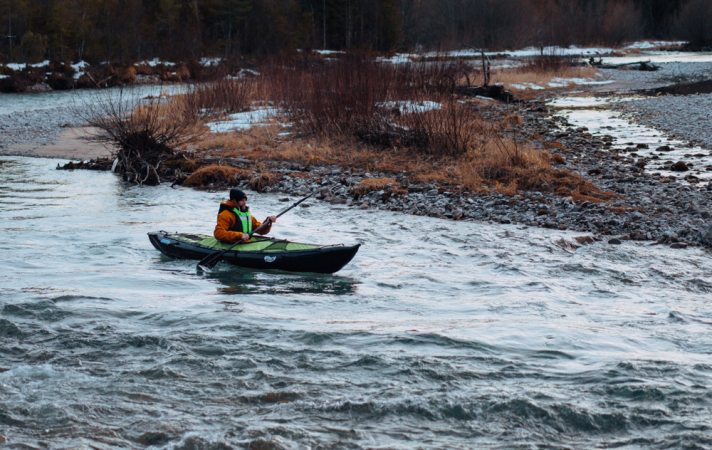 Gumotex Rush 1 river paddling