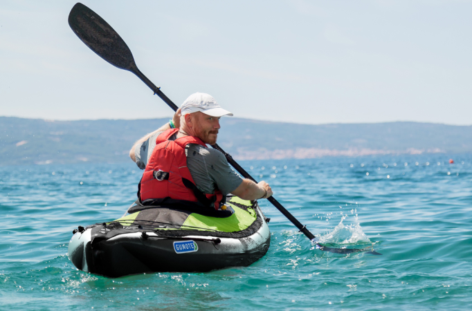 Gumotex Rush 1 lake paddling