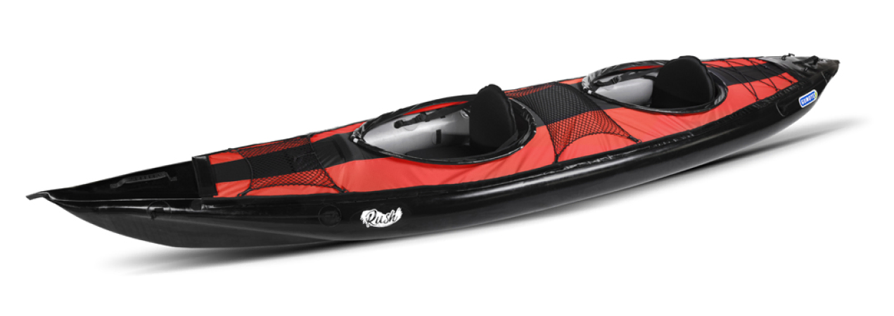 Gumotex Rush 2 Showing Tandem Deck Cover